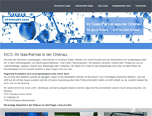 Tablet Screenshot of oco-gase.de